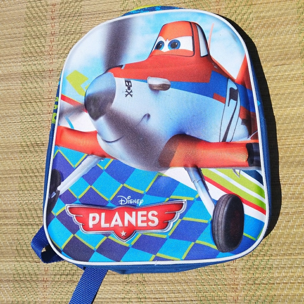 Disney Planes Dusty Kids Backpack - Blue and Red